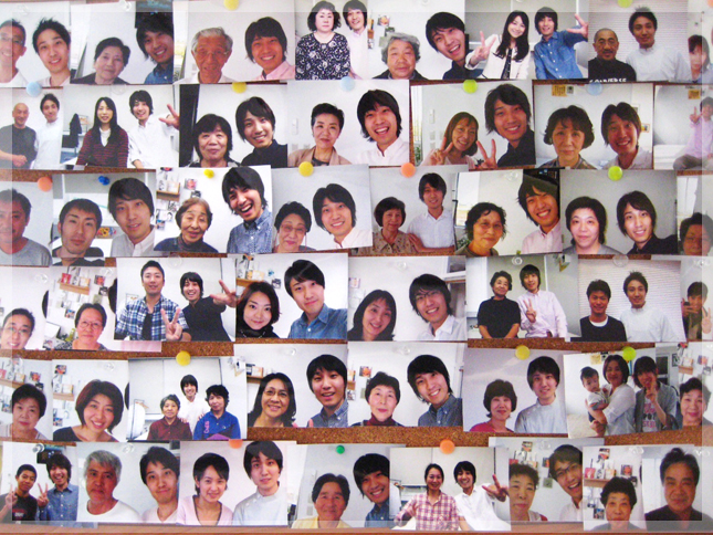 笑顔の集合写真